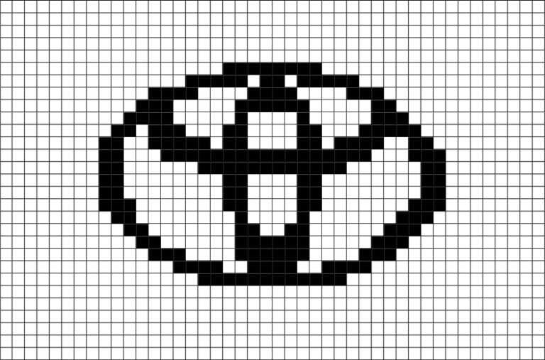 Les Logos de Marque Automobile en Pixel Art Logo Voiture